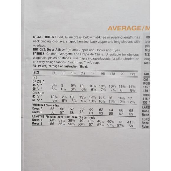 1737 Vogue Evening Dress Pattern by Tom and Linda Platt Sizes 12 14 16 - Picture 3 of 5